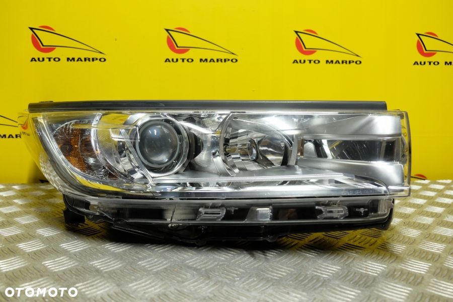 TOYOTA HIGHLANDER 2017- REFLEKTOR LAMPA ZWYKŁA SOCZEWKOWA JASNA R USA - 4