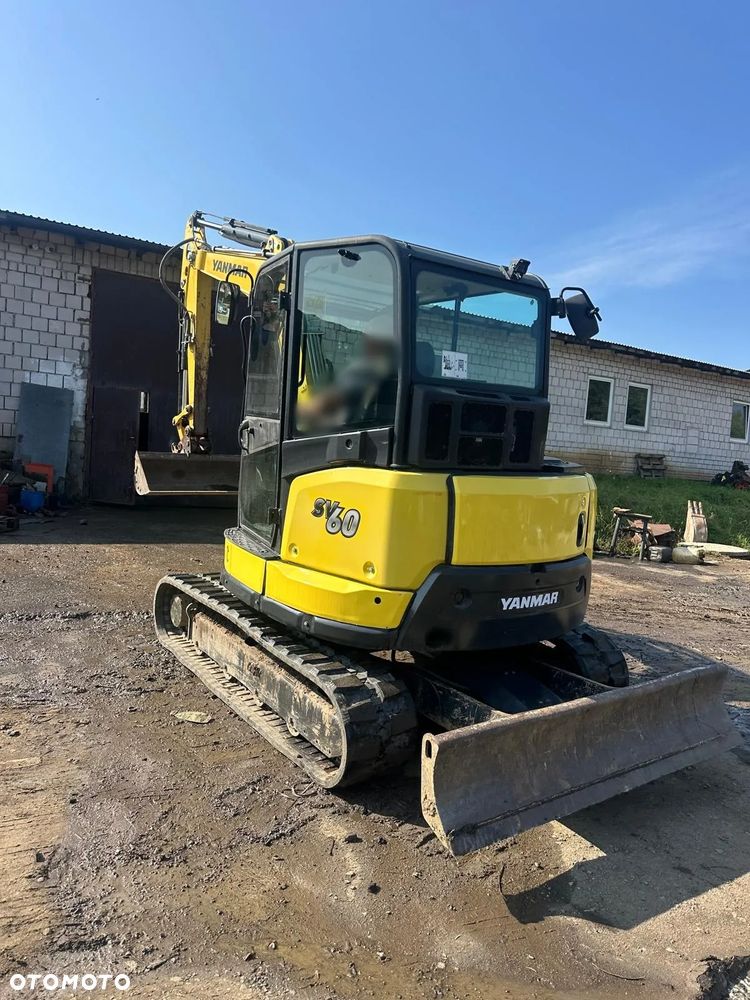 Yanmar Minikoparka Gąsienicowa YANMAR SV60-A SV 60 Waga 5,6 Ton - 7