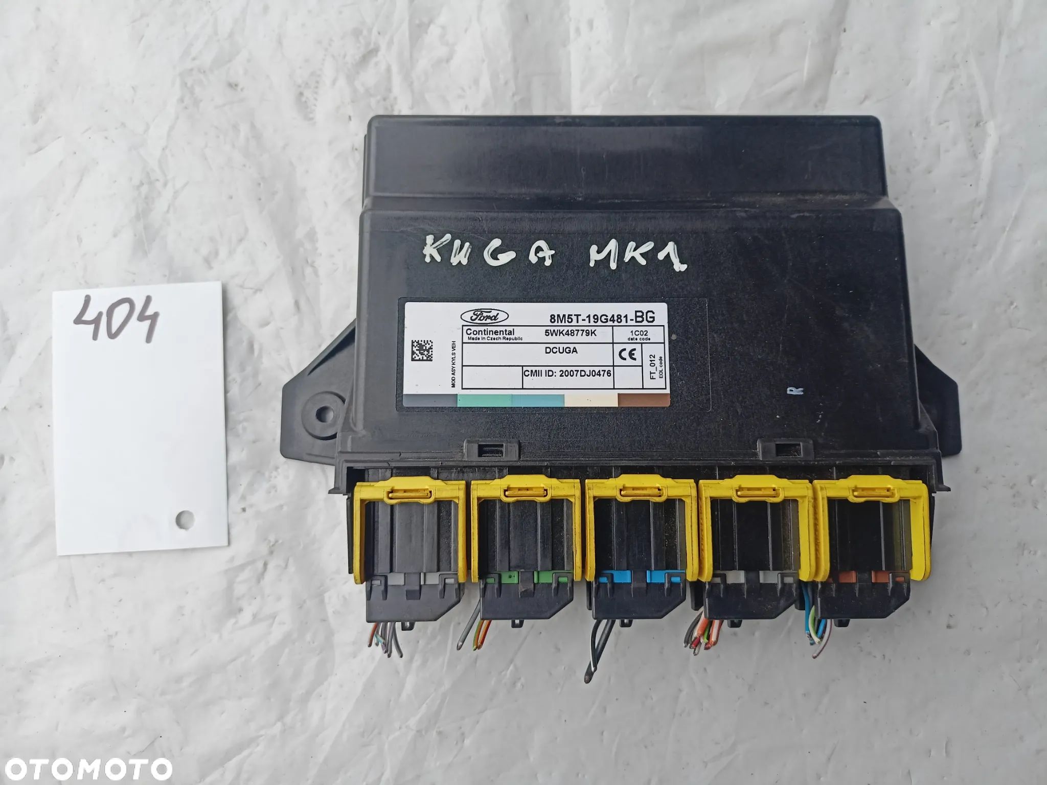 MODUŁ KOMFORTU FORD KUGA MK1 8M5T-19G481-BG - 1