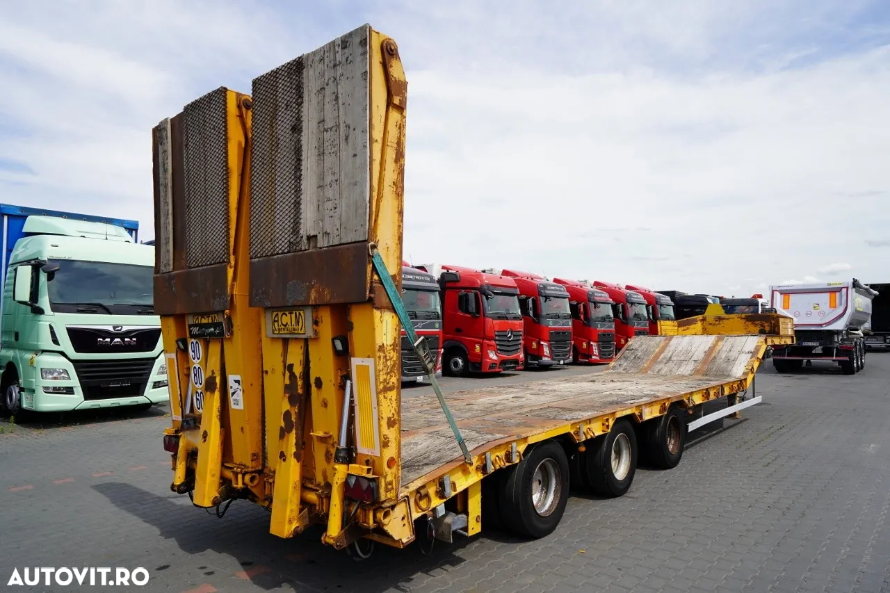 ACTM TRANSPORTATOR / ÎNCĂRCARE JOS / 13,2 M / GAMĂ HIDRAULICĂ / AX DE DIRECȚIE - 8