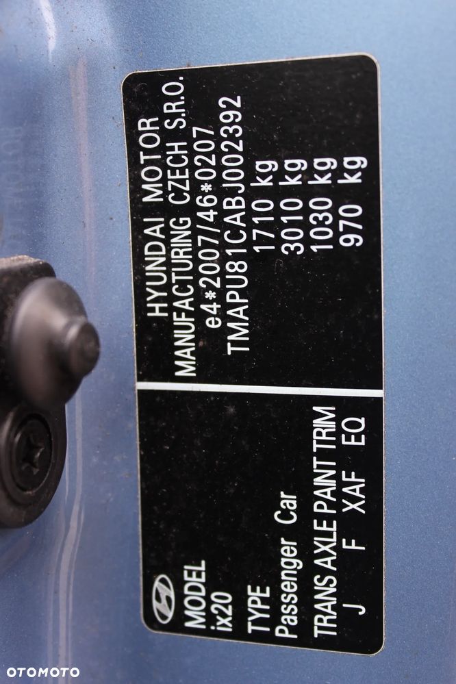 Hyundai ix20 1.4 blue Trend - 20