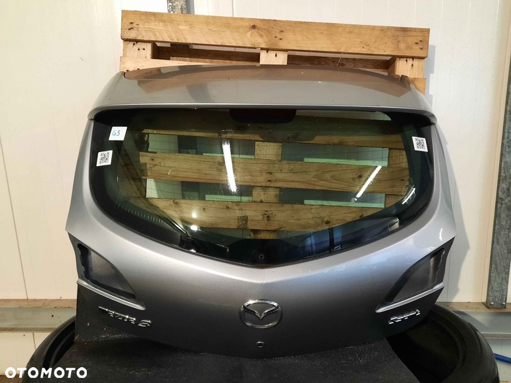 / KLAPA TYŁ TYLNA BAGAŻNIKA MAZDA 3 III BL HB HATCHBACK SZARA - 1