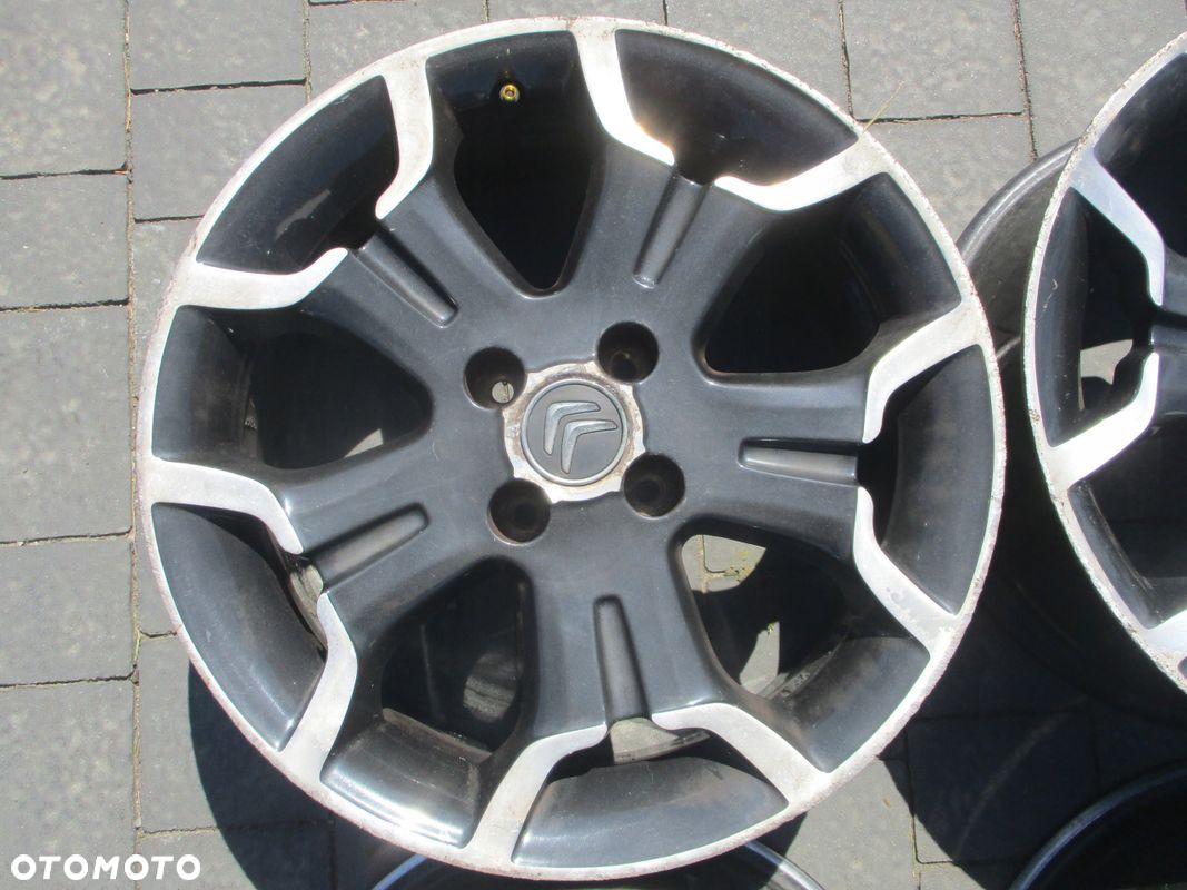 FELGI ALUFELGI 7JX17 4x108 65 mm ET25 CITROEN ORYGINAŁ 9687754888 - 3