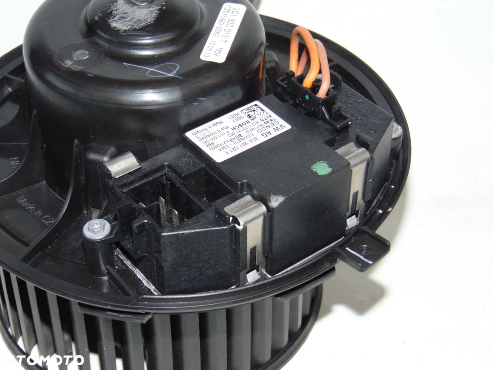 ORYGINAŁ dmuchawa wentylator nawiewu + moduł rezystor 3C1820015T 3C0907521F Audi A3 8P VW Volkswagen Passat B6 B7 Golf 5 V 6 VI Touran I Caddy 3 III Jetta EUROPA - 11
