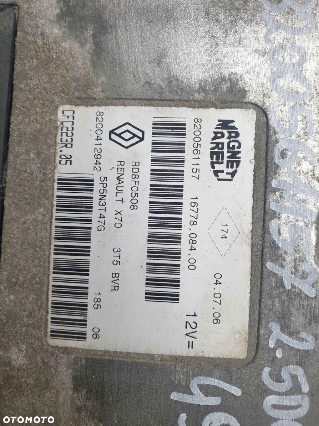 STEROWNIK KOMPUTER SILNIKA RENAULT MASTER II 8200561157 - 3