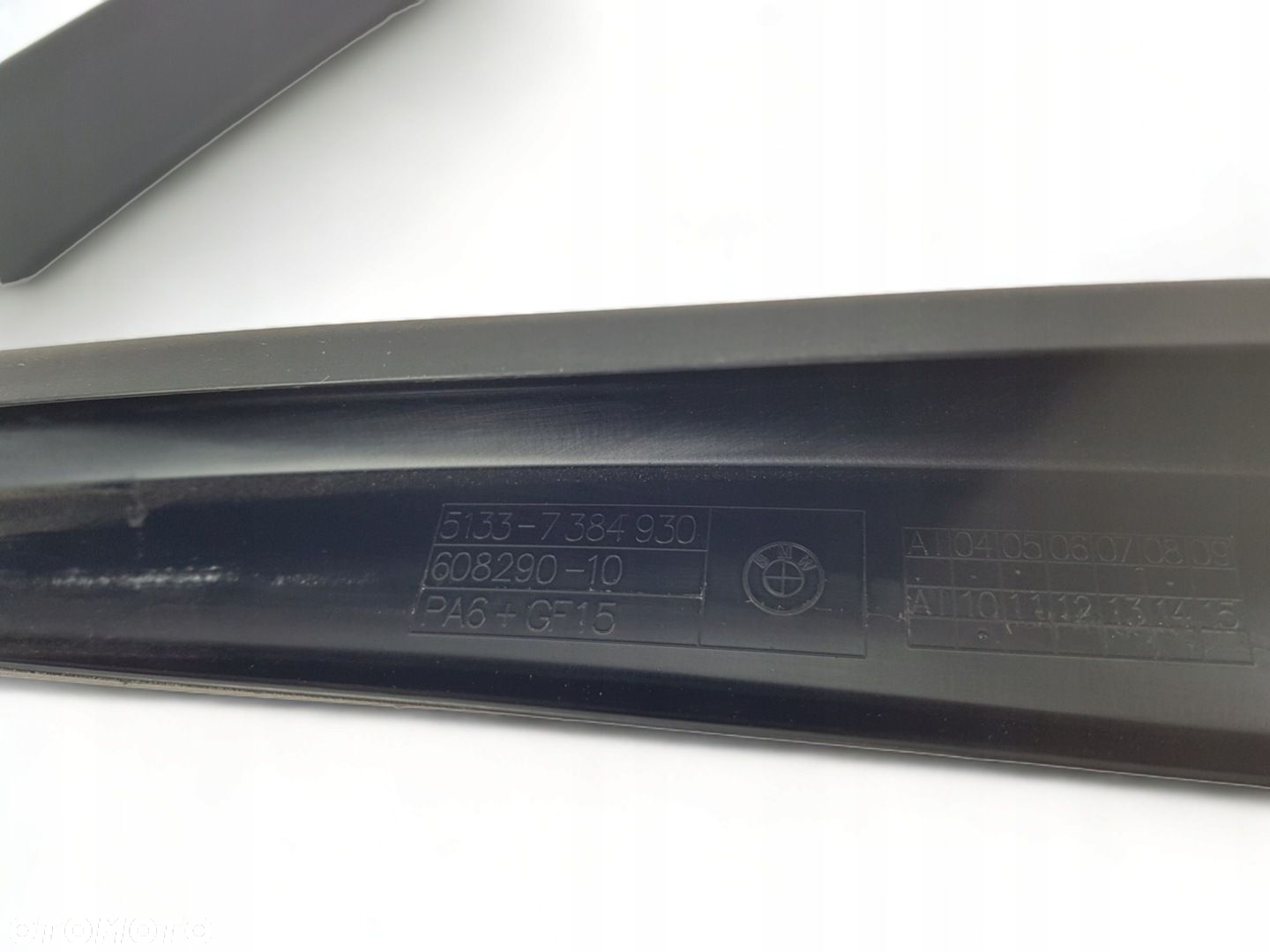 Rama Listwa Szyby Drzwi Prawy Przód BMW M5 G30 F90 4.4 V8 7384930 - 9
