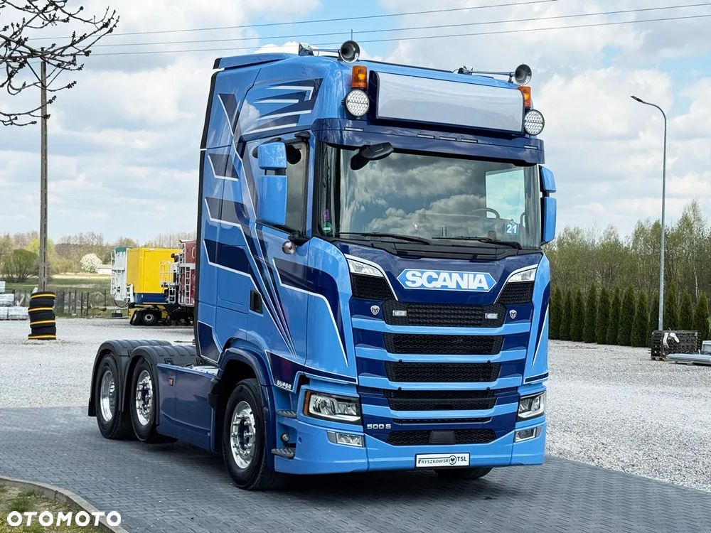 Scania 500 S / ACC / PUSHER / SKRĘTNA OŚ / I-COOL / RETARDER / DUŻA NAVI / VIRTUAL KOKPIT / Z NIEMIEC - 10