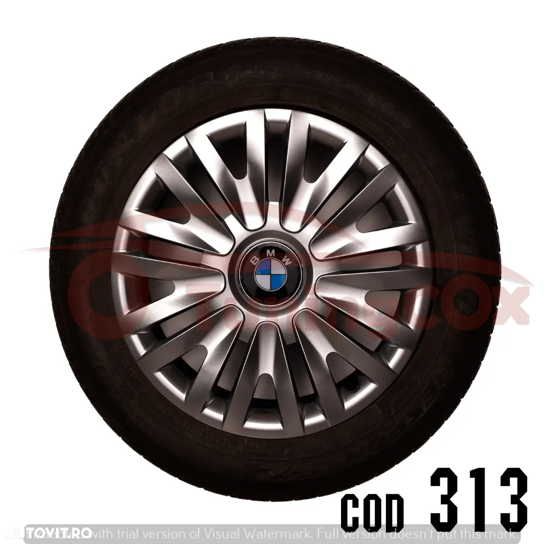 Capace roti R15 BMW la set de 4 buc,covorase interioare,manson schimbator - 8