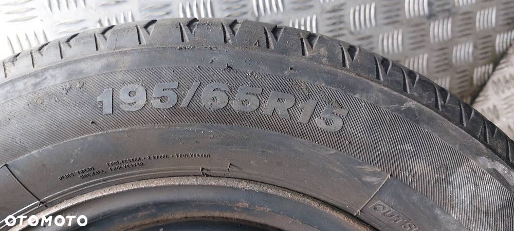 KOŁO DOJAZDOWE ZAPAS OPONA OCTAVIA II 195/65R15 6JX15 ET47 5X112 - 3