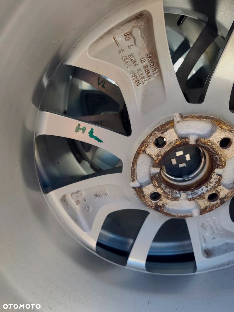 4x100 Felgi Aluminiowe Alufelgi Oryginalne 16 Koła Letnie Lato RENAULT Captur Clio IV 4 MEGANE NISSAN NOTE MICRA DACIA Dokker Logan Jogger Lodgy Sandero Stepway 4,5mm Legnica ALU-RAD 195/55 - 15