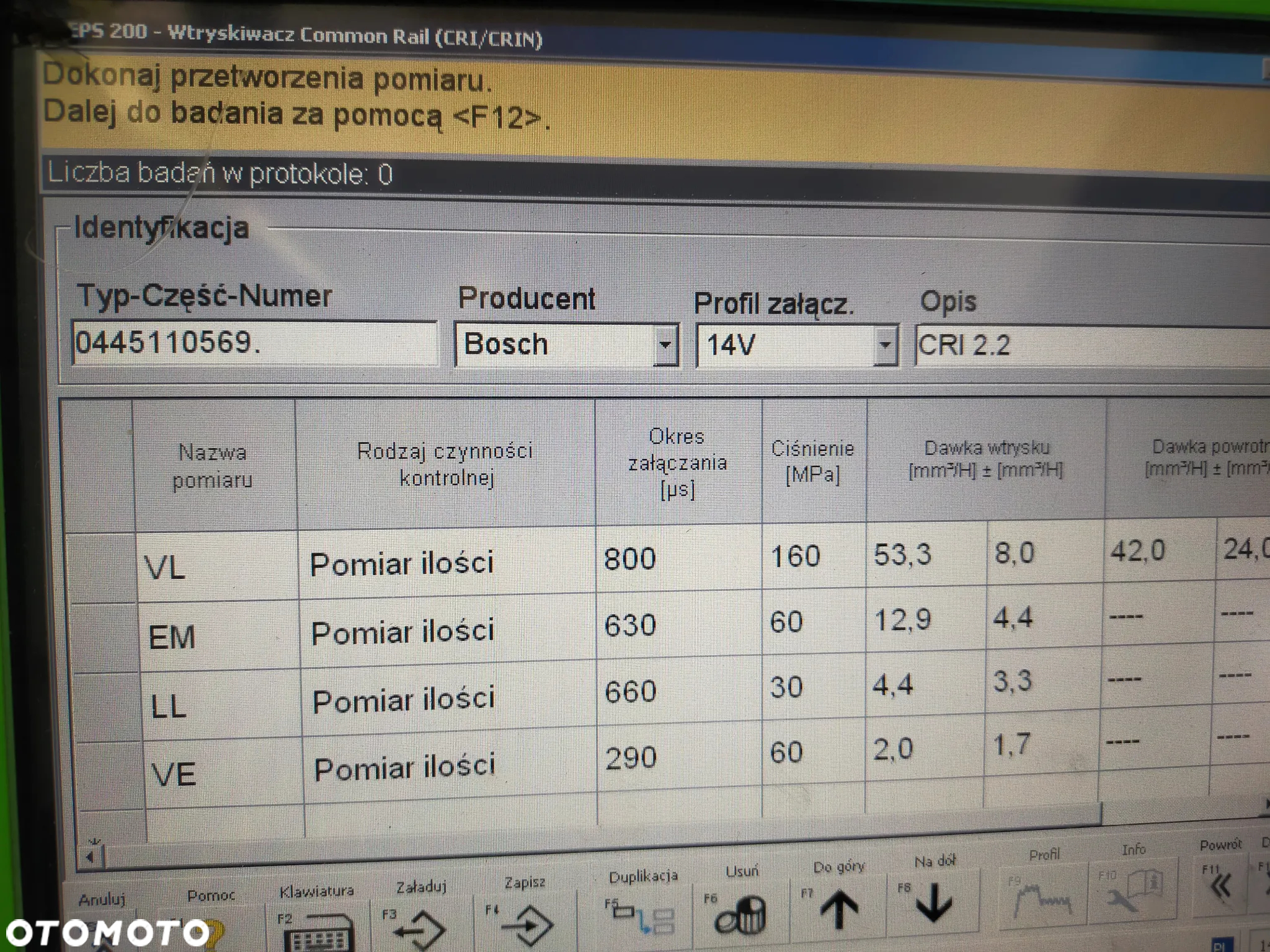 Eps 200 oryginalny nie przerabiany Eps 205 test benzynowych wtrysków - 15