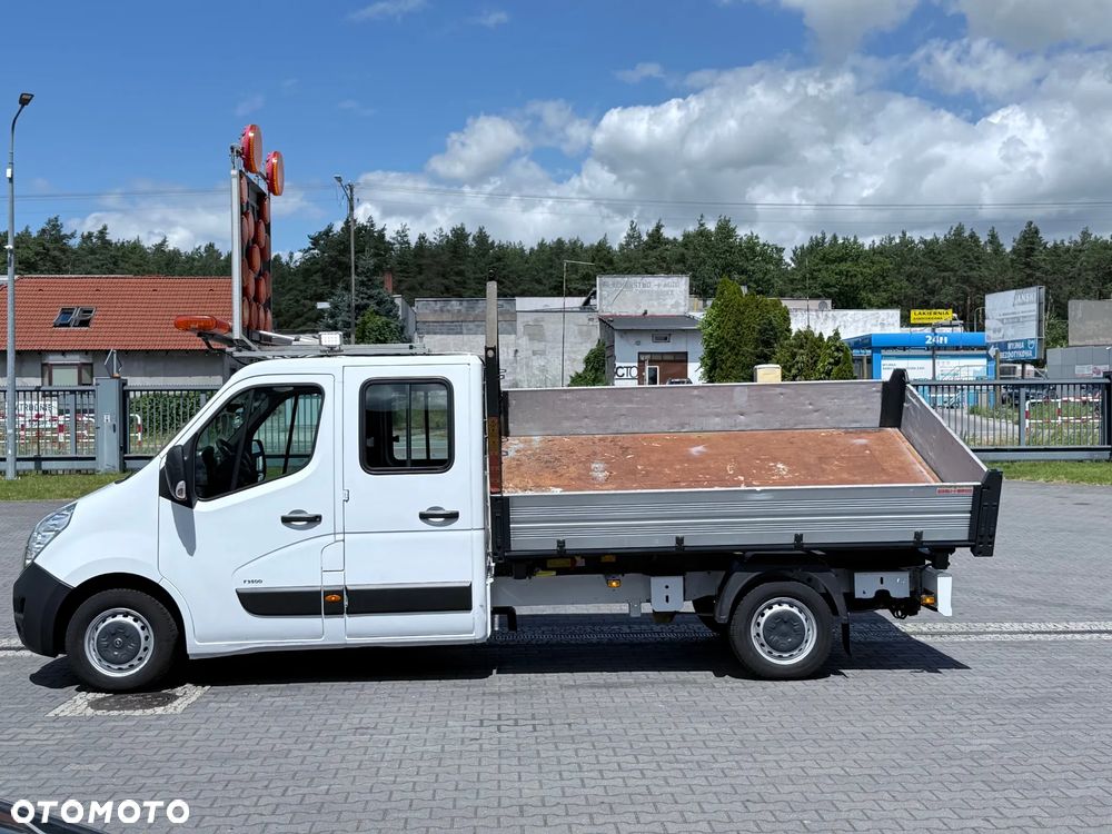 Opel Movano 130 CDTI Doka Brygadówka 6-miejsc Wywrotka 3-stronna Salon PL - 3