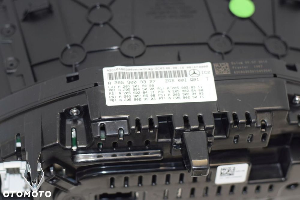 MERCEDES C KLASA W205 W253 DIESEL LICZNIK ZEGAR UK - 6