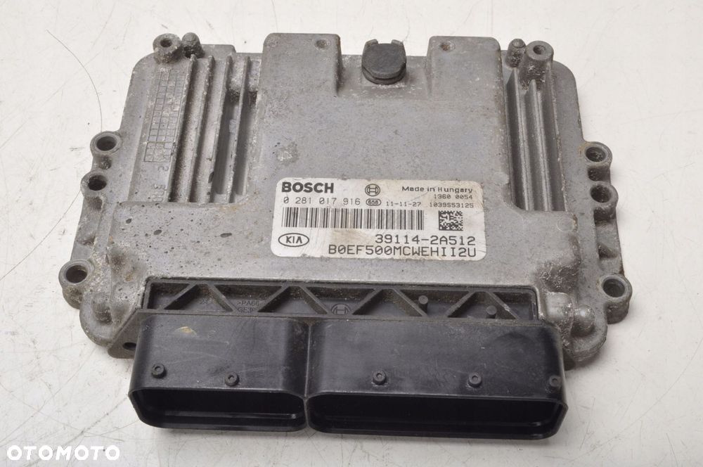 KIA CEED I 1.6 CRDI STEROWNIK SILNIKA 39114-2A512 - 1