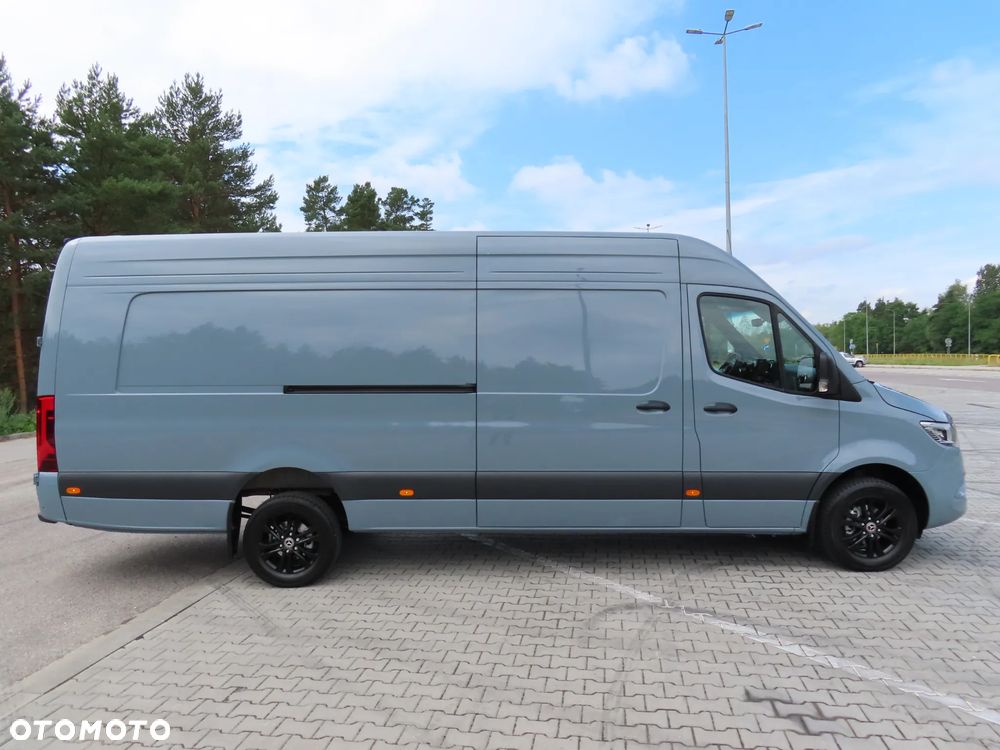 Mercedes-Benz Sprinter 319 CDI 190 KM 9G-Tronic Automat Furgon Blaszak Ekstra Długi LONG MAXI + 4800 mm Wysoki Dach WZMACNIANY Rozstaw Osi 4325 mm FULL Opcja Wyposażenia Stan Auta Nowy Jak Z Salonu OKAZJA DOSTEPNY I GOTOWY - 4