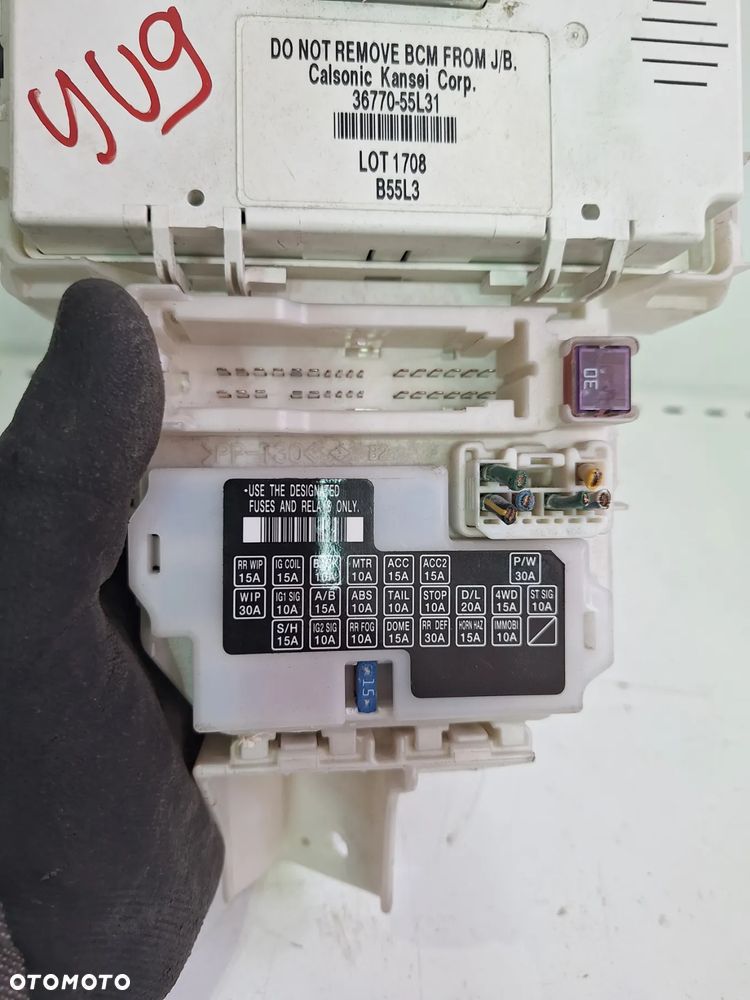 sterownik moduł BSI suzuki SX4 SX-4 06-14  3677055L31 - 6