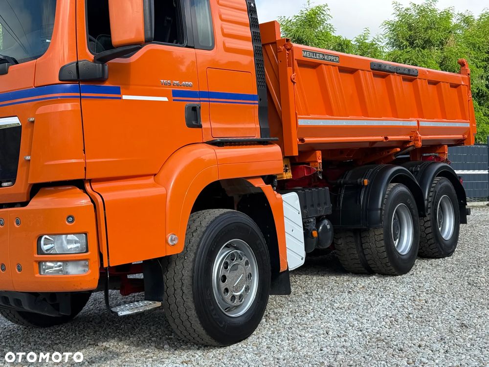 MAN * TGS 26.480 MAN  * Kiper / Wywrotka * 6x4 * Sprowadzona * Bordmatik * Stan Perfekcyjny - 7