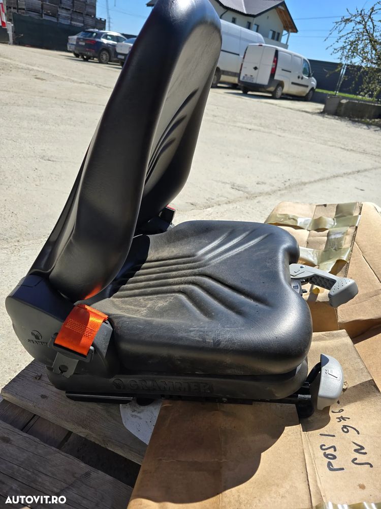 Scaun Grammer Primo XXM (MSG65/522) NOU – Pentru Wacker Neuson / Utilaje Compatibile - 2