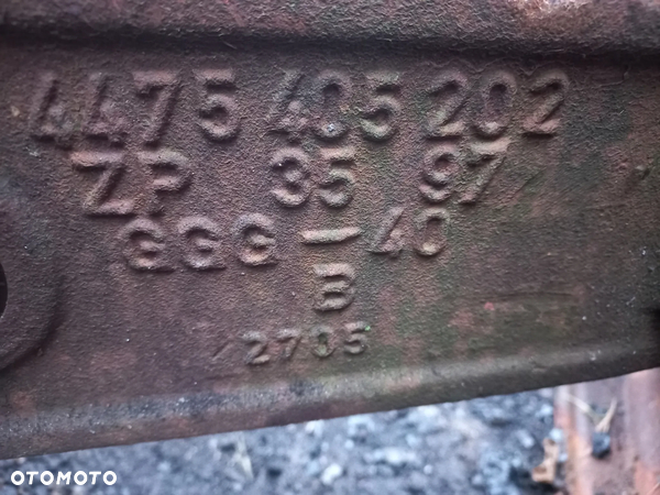 Części FENDT 307,308,309,310,311,312 most ZF,silnik,skrzynia,MWM TD226B-4,4475405202,wieniec,atak,kosz,koło zębate,wałek,wał,układ planetarny,półoś,felga,obudowa mostu,korpus,blok,szkielet kabiny,maska,łoże,dokumenty