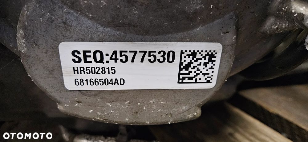 Chrysler Pacifica 2016- 3.6 V6 Kompletna skrzynia biegów Konwerter 68166504AD 68311996AA - 2