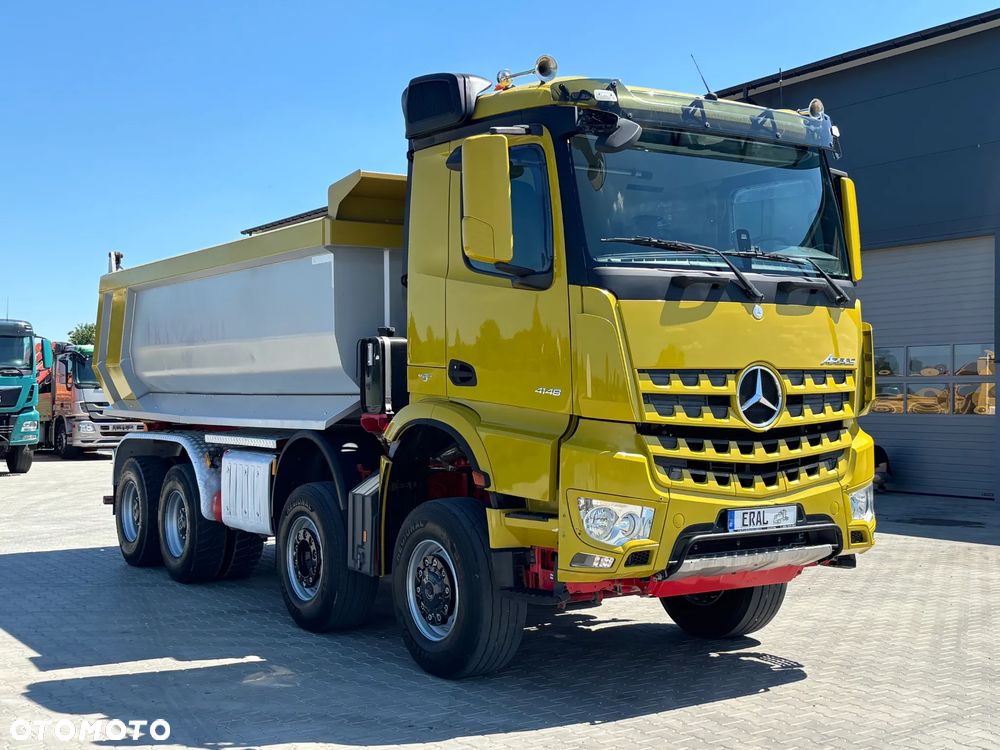 Mercedes-Benz AROCS 4148 Mulda MEILLER CARNEHL Kipper  8x6 idealny stan - 7