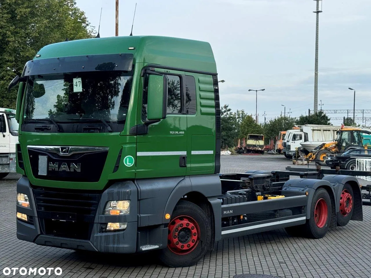 MAN 26.460 TGX BDF RAMA DO ZABUDOWY DŁUGA ROK 2019 - 26