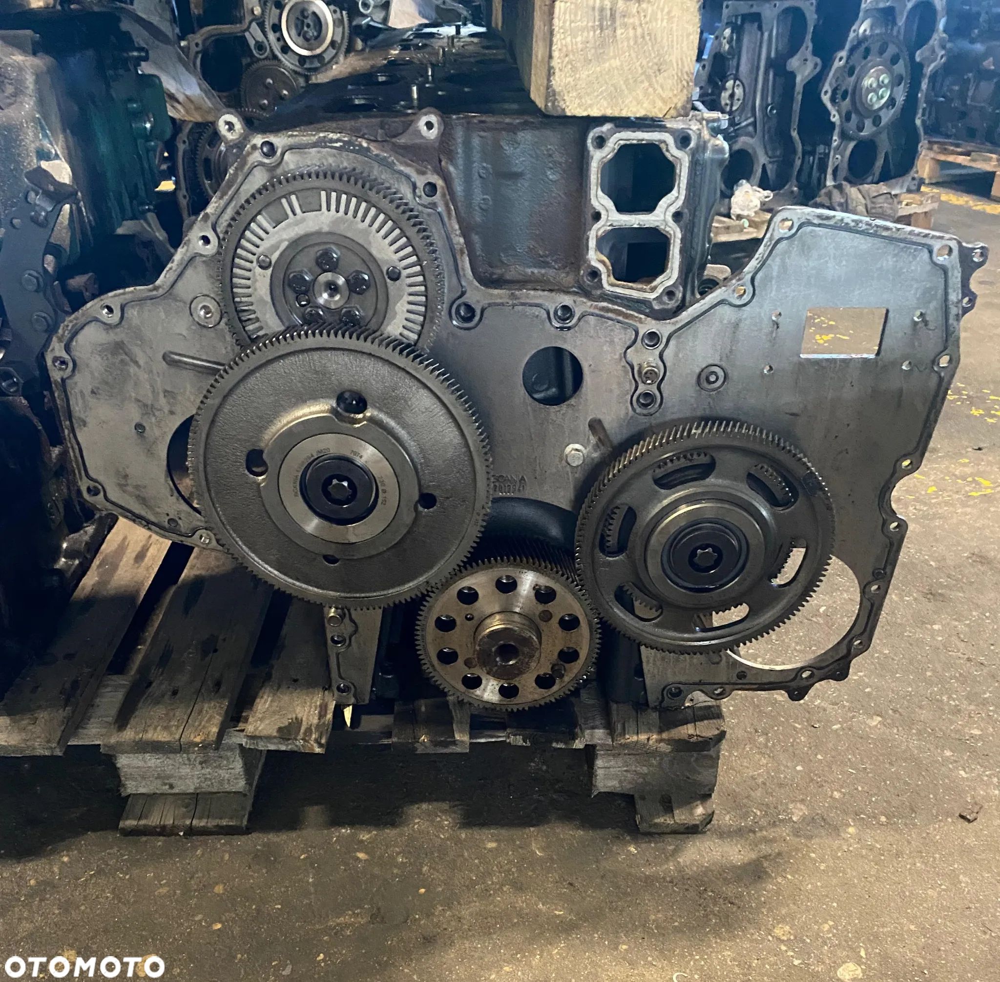 Scania R G P blok silnika 410 450 480 KM z układem korbowo-tłokowym - 1