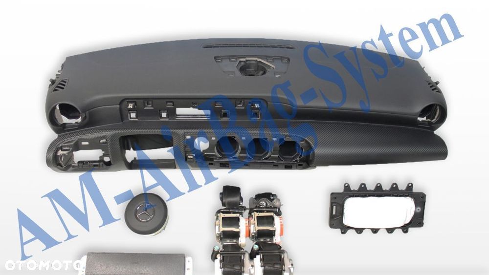 Mercedes CLA C118 Deska Poduszki Pasy Konsola AirBag Regeneracja Naprawa - 1