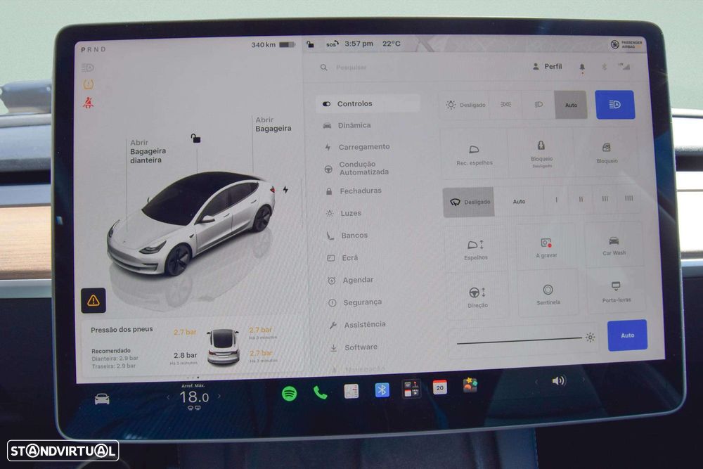 Tesla Model 3 Long Range Tração Integral Premium - 22