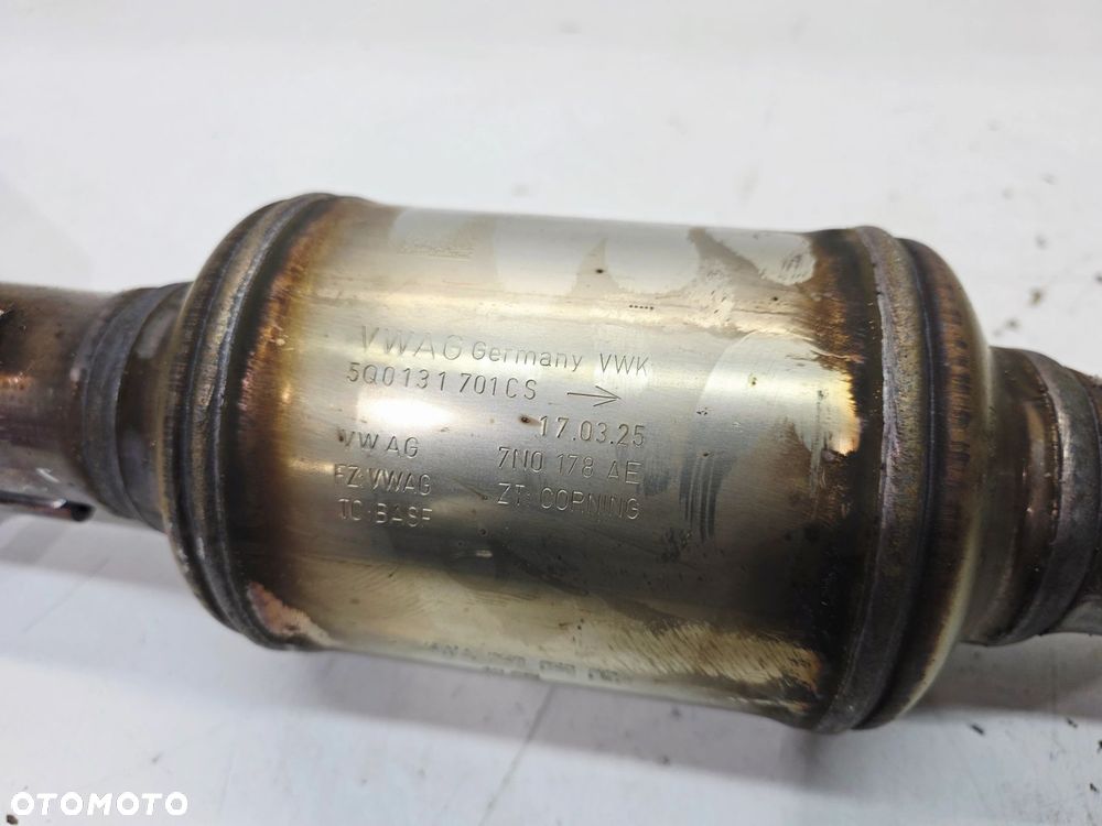 KATALIZATOR ZŁĄCZE AUDI A3 8Y 1.5 TFSI 5WA253059DQ 5Q0131701CS 7N0178AE - 4