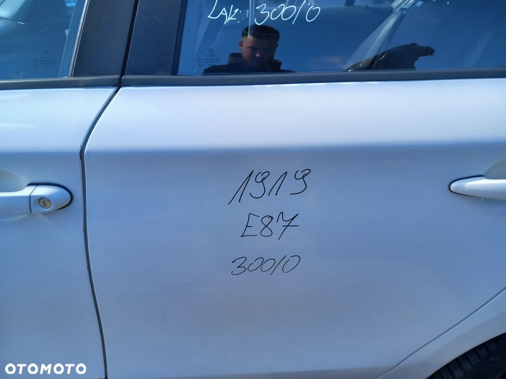BMW E87 DRZWI LEWE TYLNE LEWY TYŁ KOLOR: 300 - 2