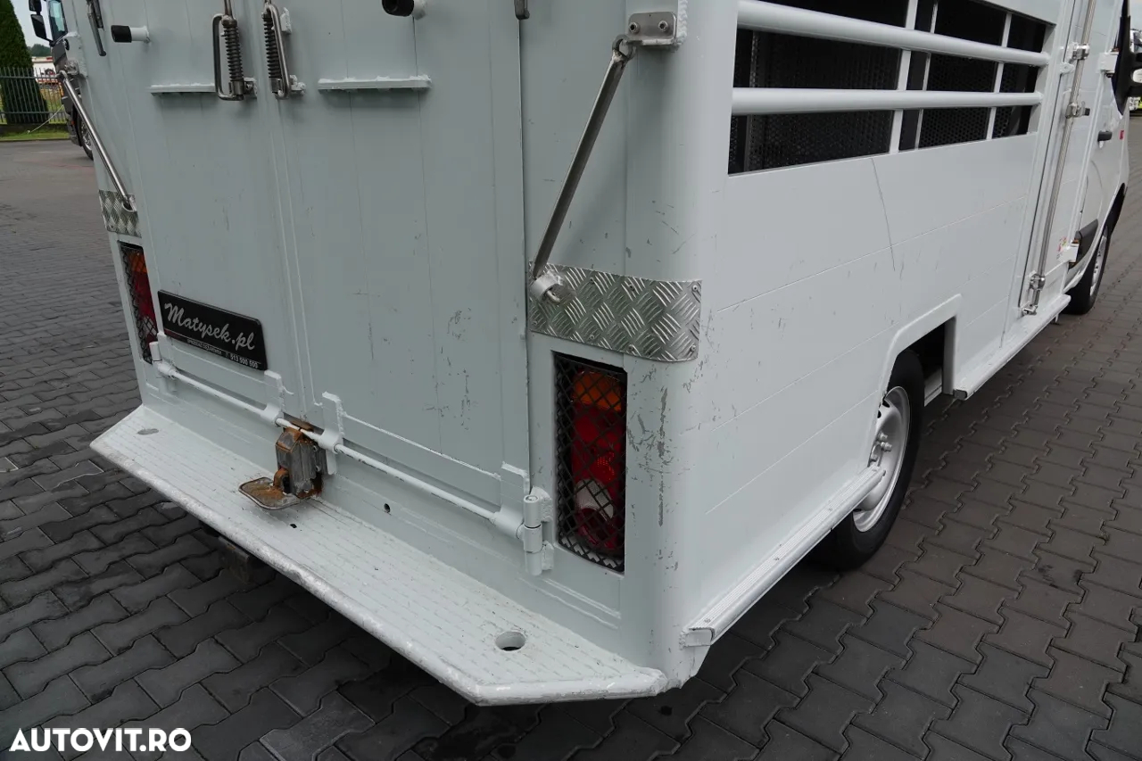 Renault MASTER / PENTRU ZEPTEL / PENTRU TRANSPORT ANIMALE / 2016 / IMPORTAT - 11