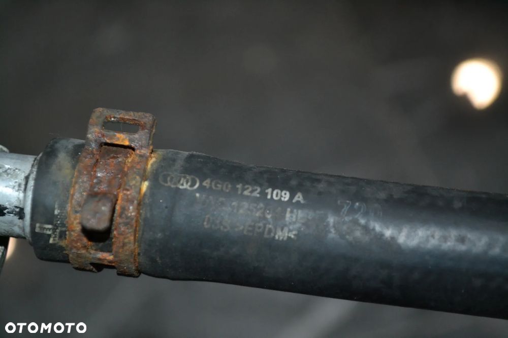 AUDI A6 C7 PRZEWÓD RURKA WĄŻ WODY 4G0121071N 4G0122109AF 4G0122109A - 5