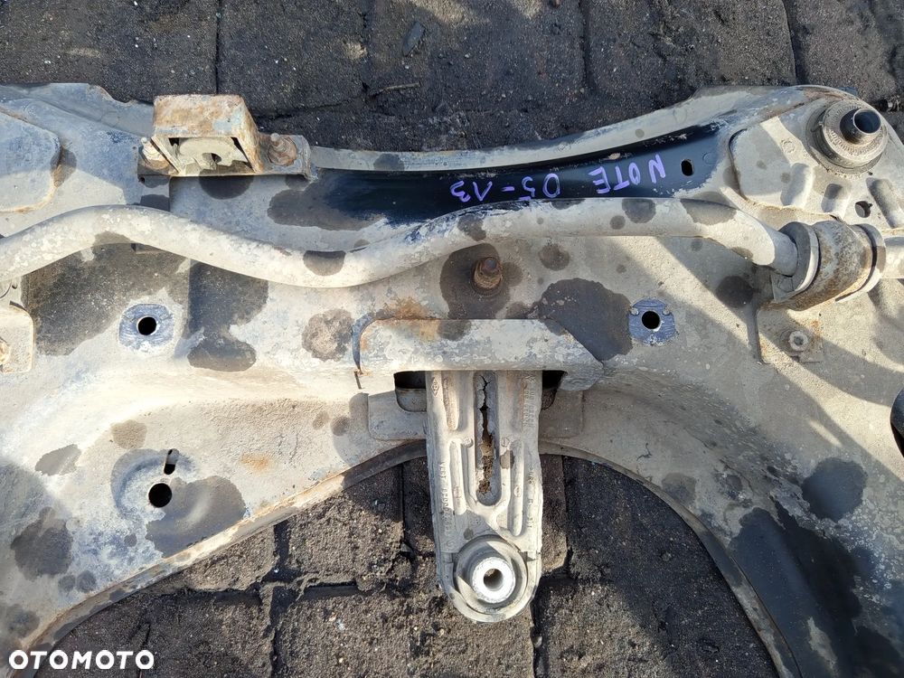 NISSAN NOTE 05-13 MIKRA K12 WÓZEK SANKI PRZÓD - 7