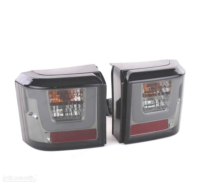 FAROLINS TRASEIROS LED VOLKSWAGEN VW T4 90-03.03 FUMADO ESCURECIDO - 1