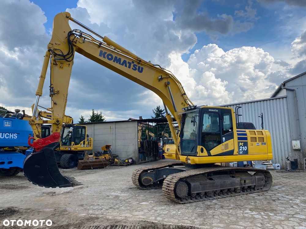 Komatsu PC 210 LC-10, 2013 ROK, z NIEMIEC, SERWISOWANA W KOMATSU, - 8