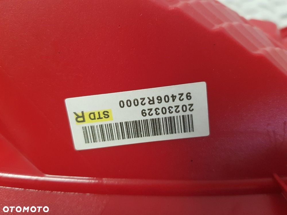 BARDZO ŁADNA ORYGINALNA LAMPA PRAWA TYLNA KIA SPORTAGE V 5 21-25 PRZECIWMGIELNA TYŁ 92406R2000 - 10