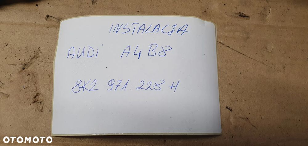 Instalacja wiązka alternatora Audi A4 B8 2.0 TDI 8K2971228H - 12