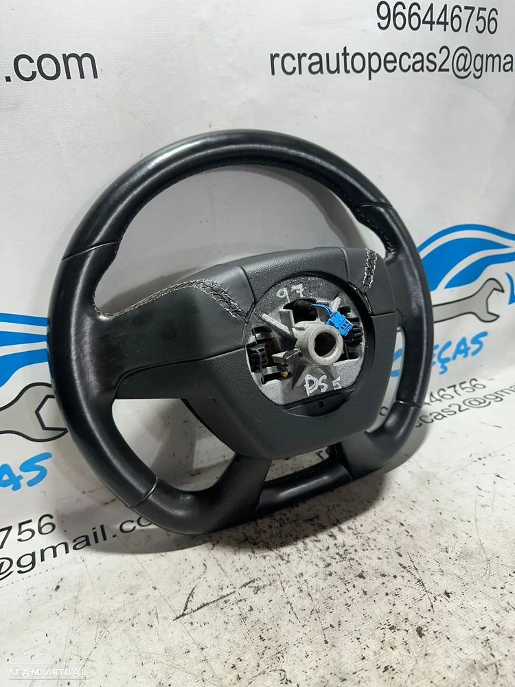 .Volante Guiador Pele Multifunções Original Citroen DS5 98002842ZQ - 6