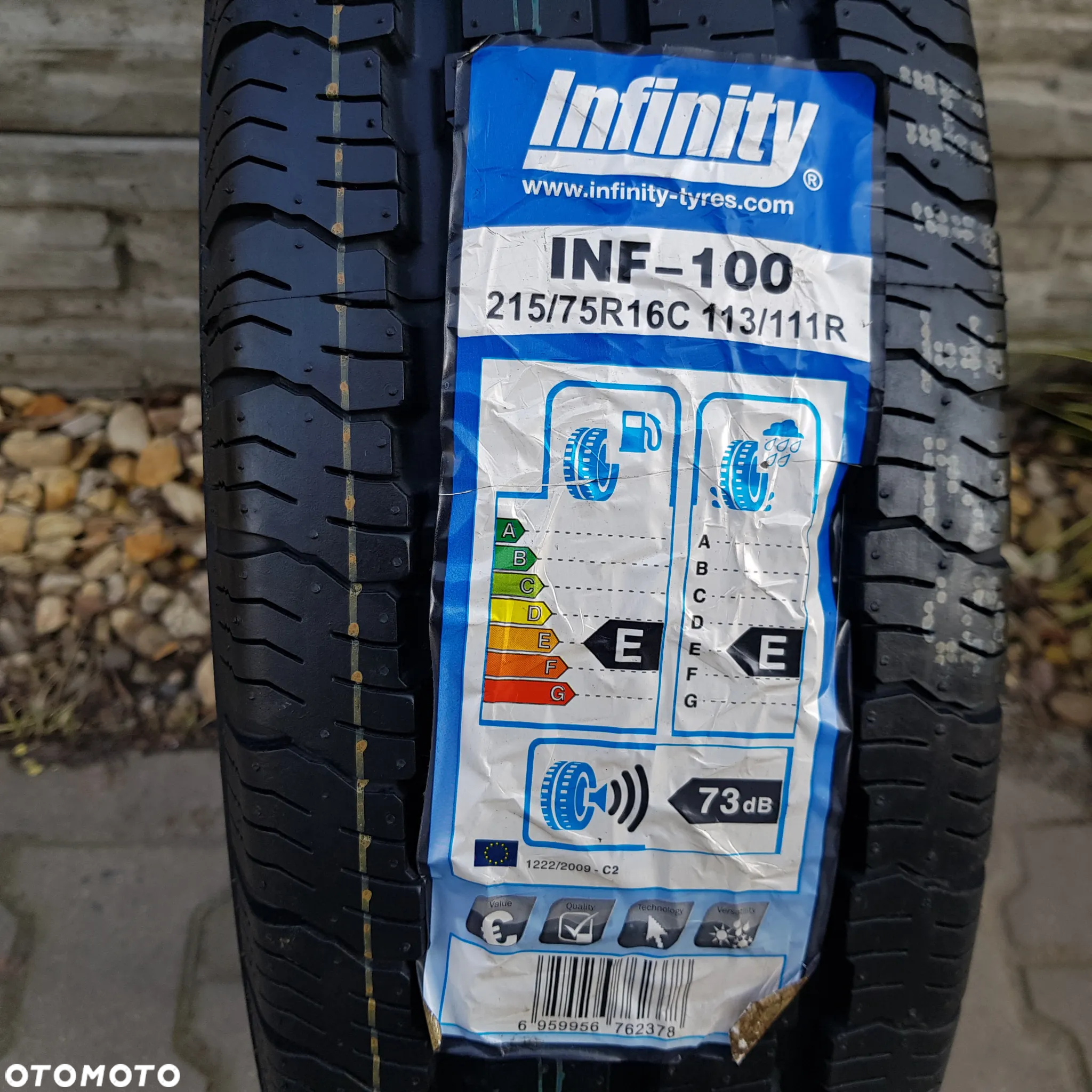 1x 215/75R16C Infinity Inf 100 Opona letnia Poznań - 2