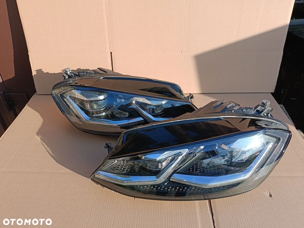 Full Led przedni lewy prawy VW Golf VII 7 lift lampa prawa lewa 5G1 - 1