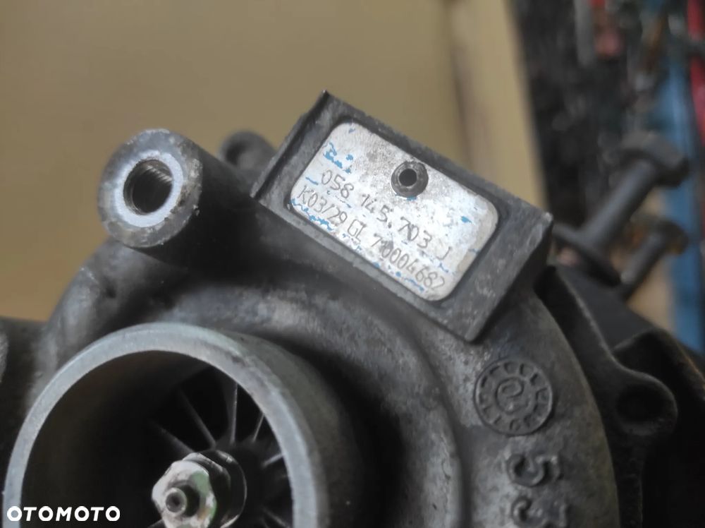 TURBO TURBINA TURBOSPRĘŻARKA 1.8T K03 029 058145703J AUDI VW SEAT SKODA WYSYŁKA !!! - 2
