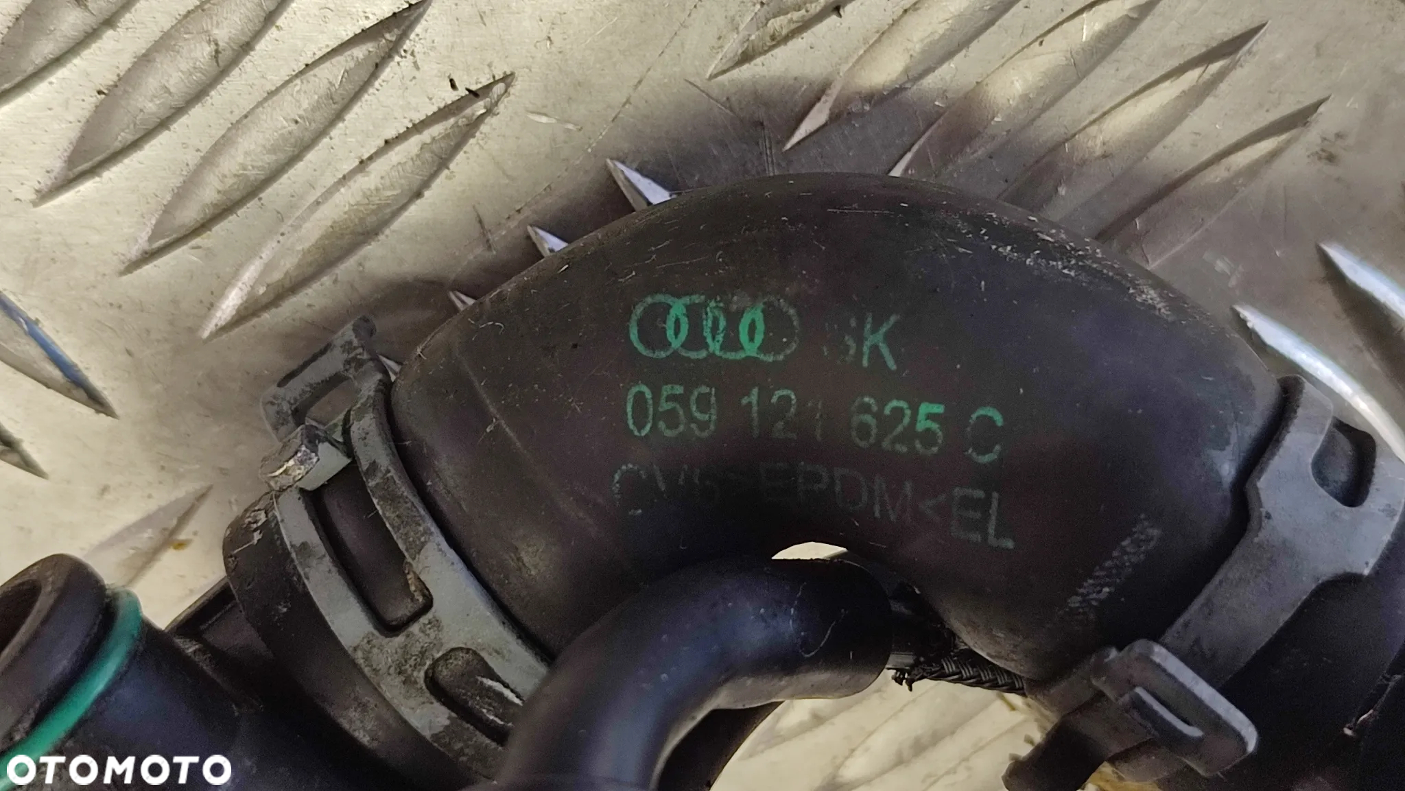 VW TOUAREG 7P Q7 4L 10-15R ZAWOR REGULACYJNY WODY 3.0 V6 CRC 059121625C 059121625 C - 4