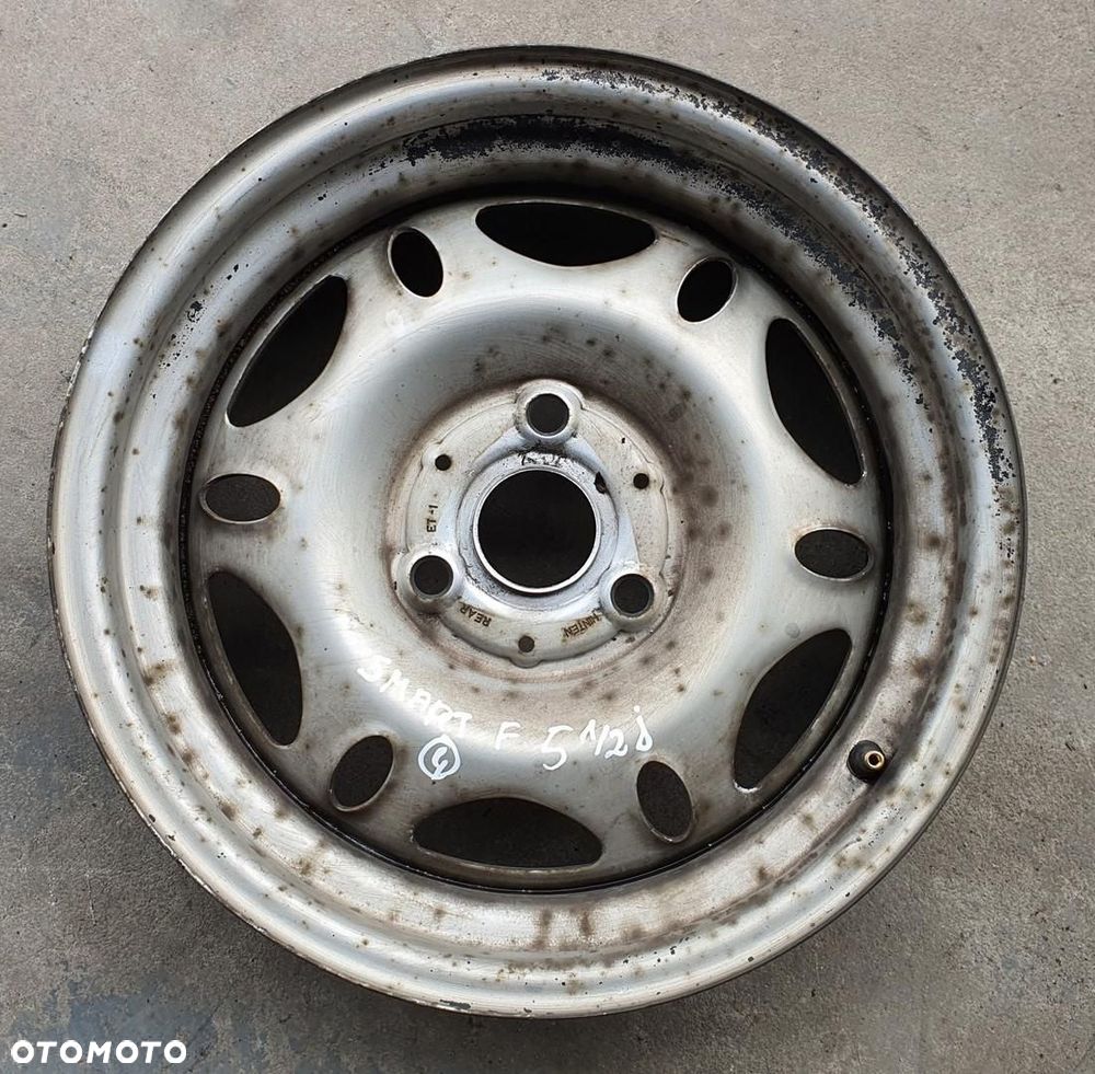 FELGA STALOWA 15 3x112 5.5J SMART FORTWO 450 1 SZT