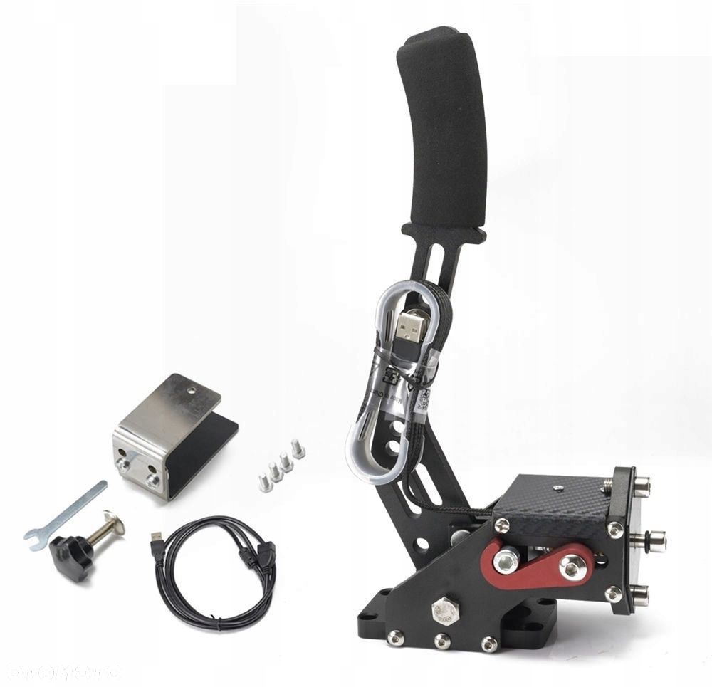HAMULEC RĘCZNY PC do Logitech G25 G27 G29 T300 T500 pod USB fanatec moza - 1