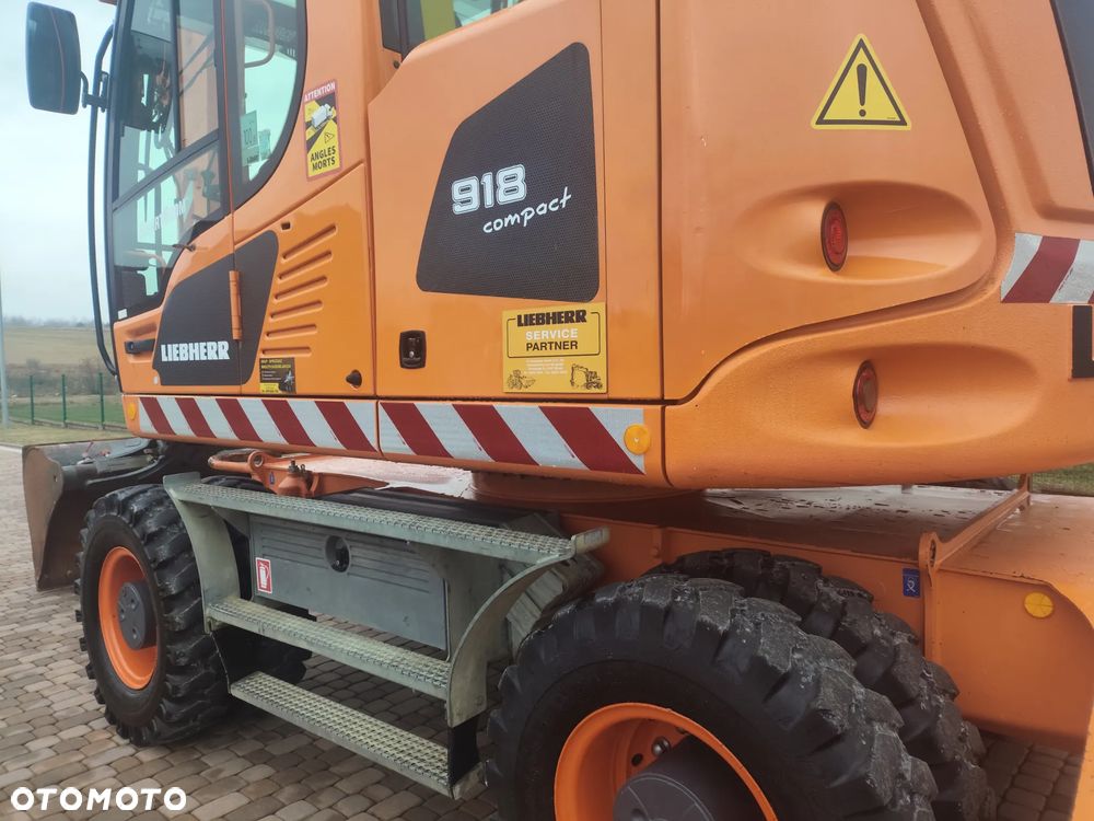 Liebherr Liebherr A 918 COMPACT / BEZ DPF I ADBLUE / SPROWADZONA / KOPARKA KOŁOWA / 10 000 MTG / KOMPLET ŁYŻEK / - 14