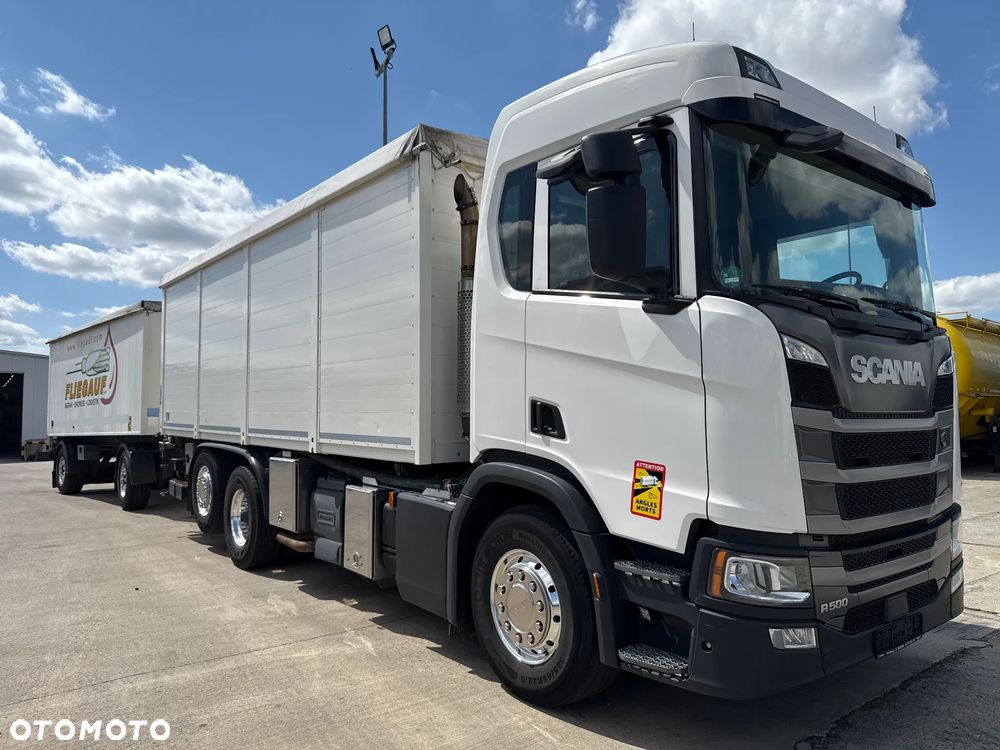 Scania R500 Wywrotka z wydmuchem Kompresor typu Welgro / Heitling do paszy - 3