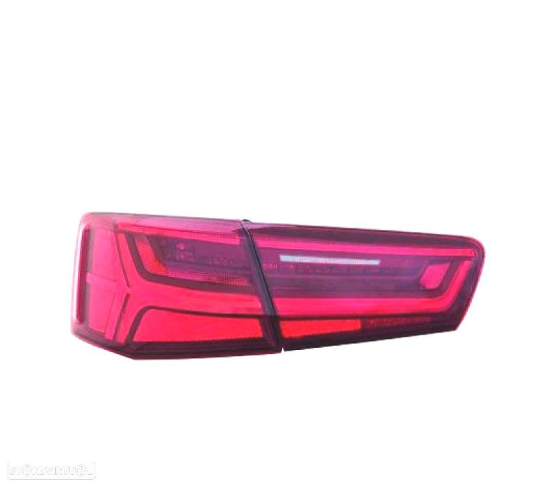 FAROLINS TRASEIROS TUBE LIGHT + PISCA DINÂMICO AUDI A6 BERLINA 11-14 - 1