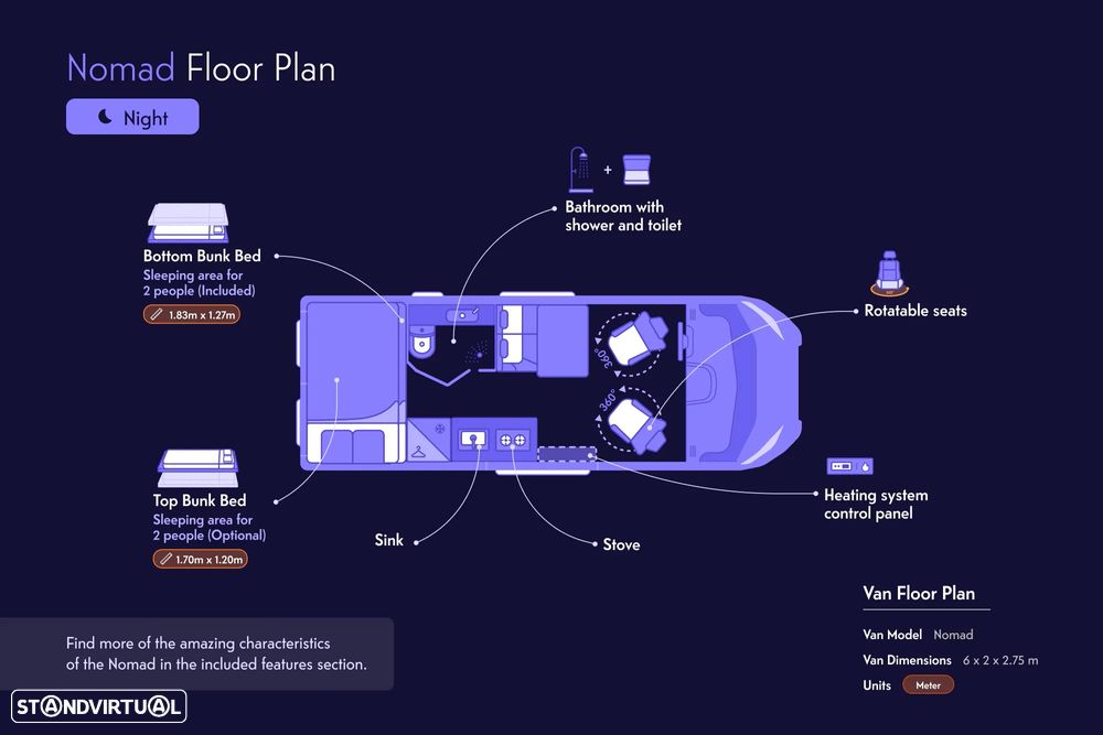 Fiat Ducato Fiat Ducato Weinsberg Carabus 600 K | 2023 | EURO 6 | Vendedor Profissional - 3