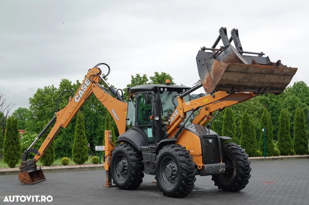 Case 965 ST / BULDOEXCAVATOR / 4X4x4 / PE ROȚI EGALE / AER CONDIȚIONAT / POWERSHIFT / Roți directoare 4WS / SET GALETE / 2020 / - 9